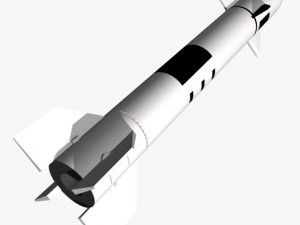 alababil rocket Modelo 3D