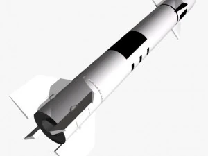 alababil rocket 3D Model