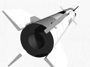 alababil rocket Modelo 3D
