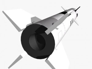 alababil rocket 3D Model