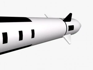 alababil rocket 3D Model