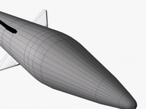 alababil rocket Modelo 3D