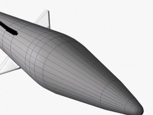 alababil rocket 3D Model