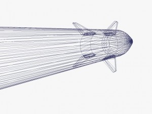 alababil rocket Modelo 3D