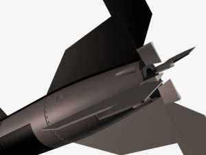 hermes a1 missile Modèle 3D
