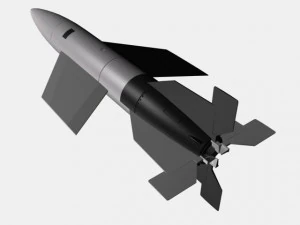 v2 a4b missile 3D Model