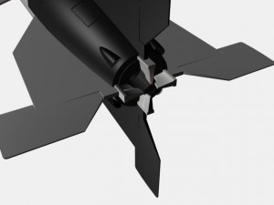 v2 a4b missile 3D Модель