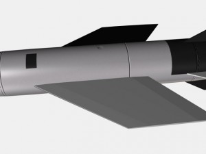 v2 a4b missile 3D Модель