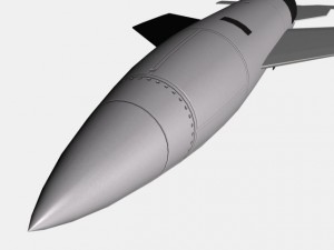 v2 a4b missile 3D Модель