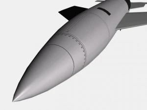 v2 a4b missile 3D Model