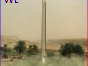 iraqi al samoud i missile Modelo 3D
