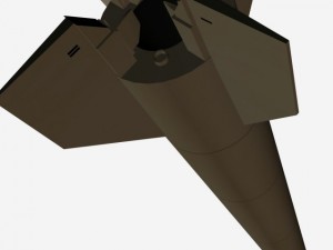iraqi al samoud i missile Modelo 3D