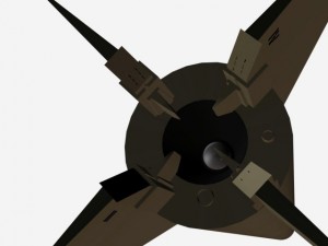 iraqi al samoud i missile Modelo 3D