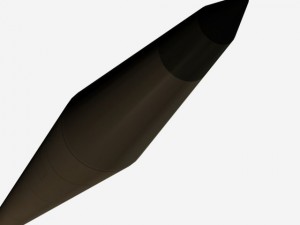 iraqi al samoud i missile Modelo 3D