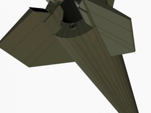 iraqi al samoud i missile Modelo 3D