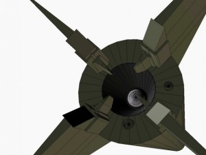 iraqi al samoud i missile Modelo 3D