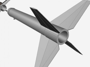 astrobee 200 rocket Modelo 3D