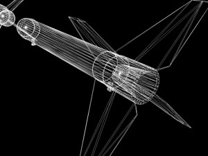 astrobee 200 rocket Modelo 3D