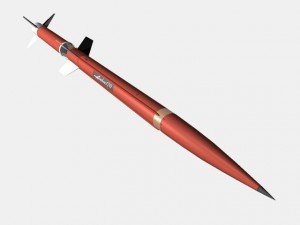 aerobee 170 rocket 3D Model