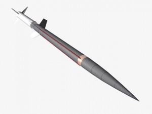 aerobee 170 rocket 3D Model