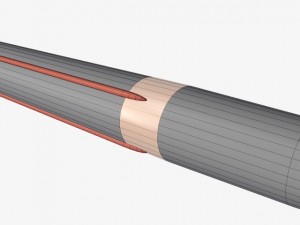 aerobee 170 rocket 3D Model
