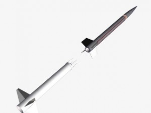 aerobee 170 rocket 3D Model