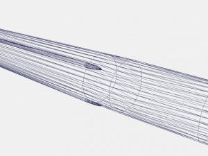 aerobee 170 rocket 3D Model