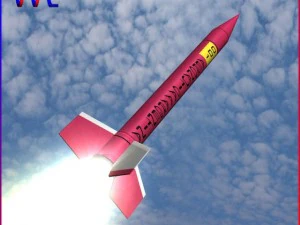 Орион и ракета 3D Модель