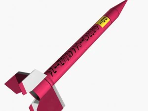 orion i rocket 3D Model