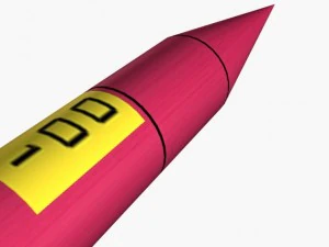 orion i rocket 3D Model