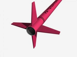 razzo alfa centauro Modello 3D