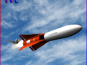 falcon gar1 missile 3Dモデル