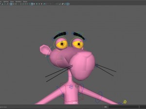 pink panther 3D Модель
