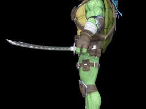 Leonardo Teenage Mutant Ninja Turtles 3D Model
