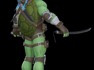 Leonardo Teenage Mutant Ninja Turtles 3D Model