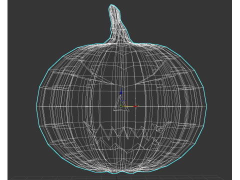 Pumpkin Halloween 3D Модель