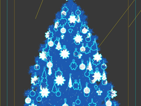 Christmas Tree 3D 模型