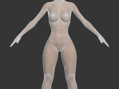 Lady 3Dモデル