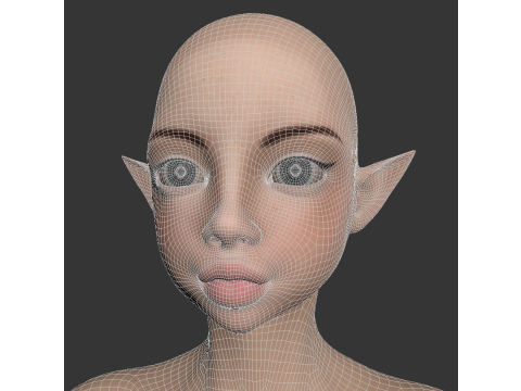 Lady 3Dモデル