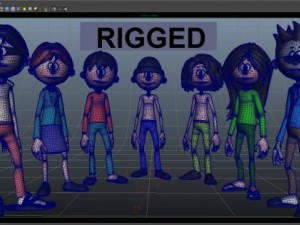chara 3D Model