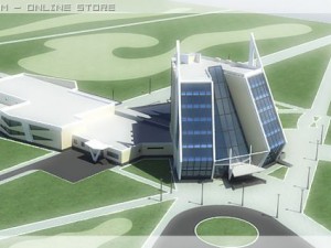 multipurpose center 3D-Modell