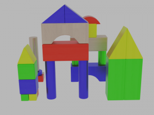 toy block Modelo 3D