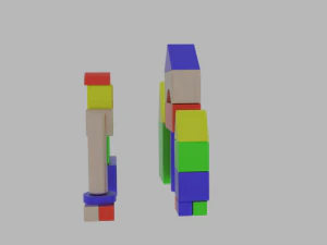 toy block 3D Model