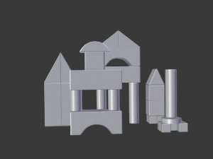 toy block 3D Model