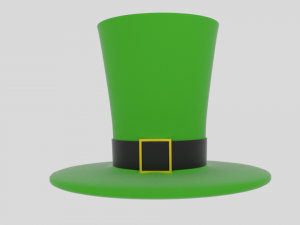 wacky leprechaun hat 3D मॉडल