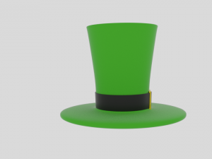 wacky leprechaun hat Modello 3D