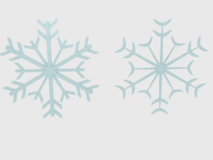 sneeuwvlok 1 3D Model