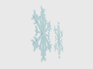 snowflake 1 3D Model