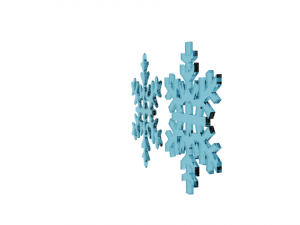 snowflake 2 3D-Modell