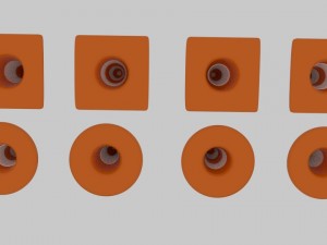 traffic cone pack 3D Model